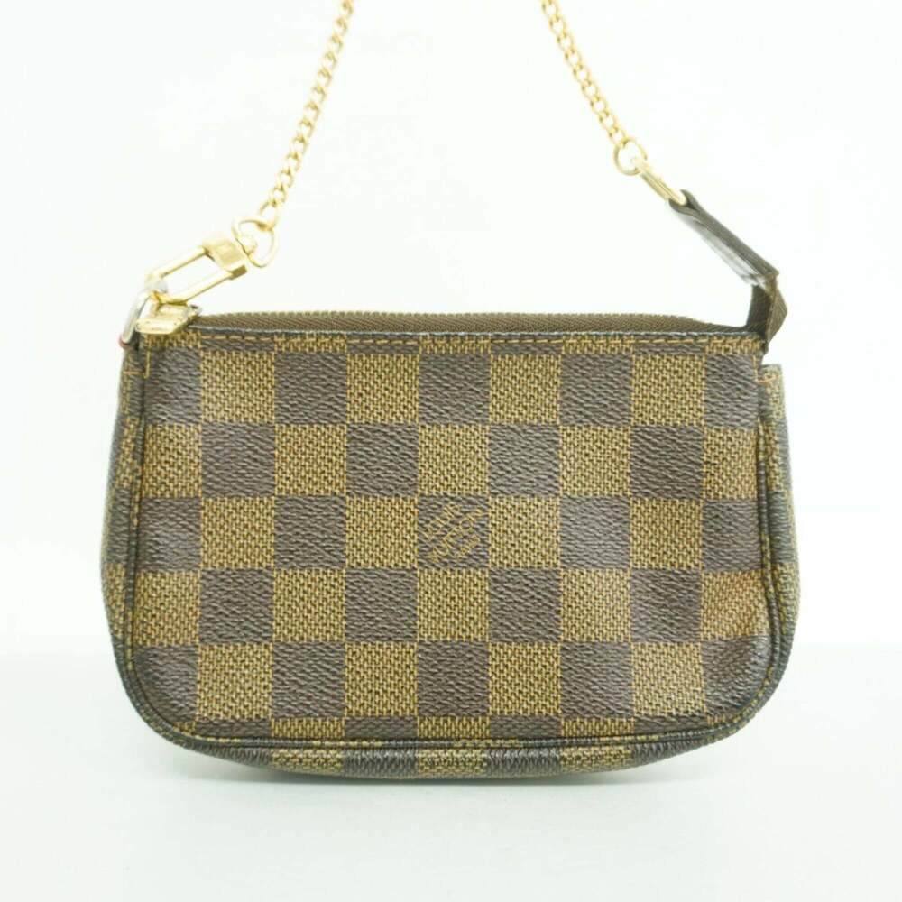 LOUIS VUITTON Brown Damier Pochette Pouch - Picture 8 of 8